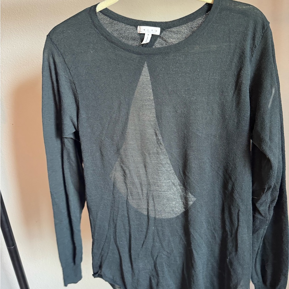 Leith Dark Gray Sweater